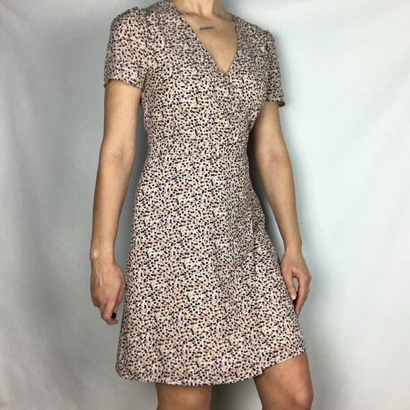 J. Crew Ditsy Floral Mini Tea Dress - Picture 2 of 6
